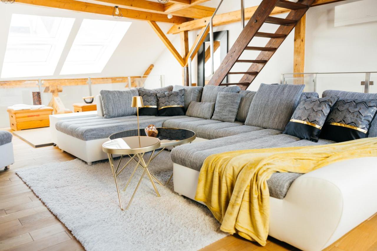 ラーベンスブルクHeimatel - Luxury Penthouse Loftアパートメント エクステリア 写真