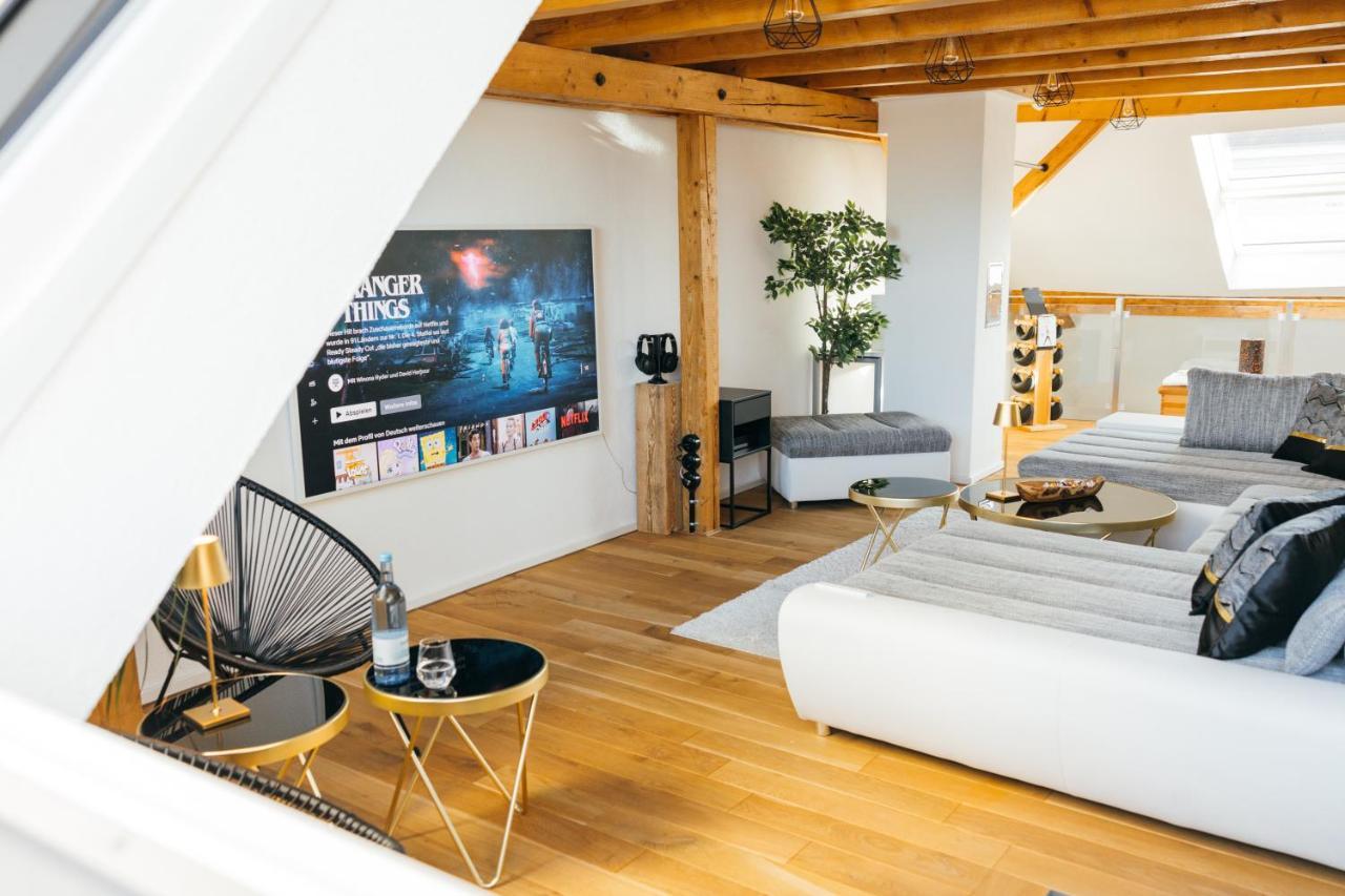 ラーベンスブルクHeimatel - Luxury Penthouse Loftアパートメント エクステリア 写真