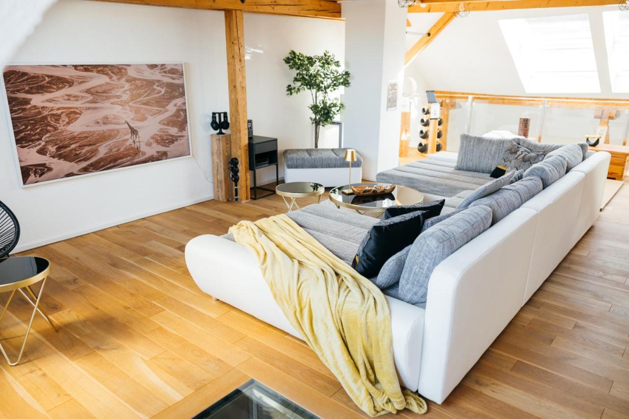 ラーベンスブルクHeimatel - Luxury Penthouse Loftアパートメント エクステリア 写真