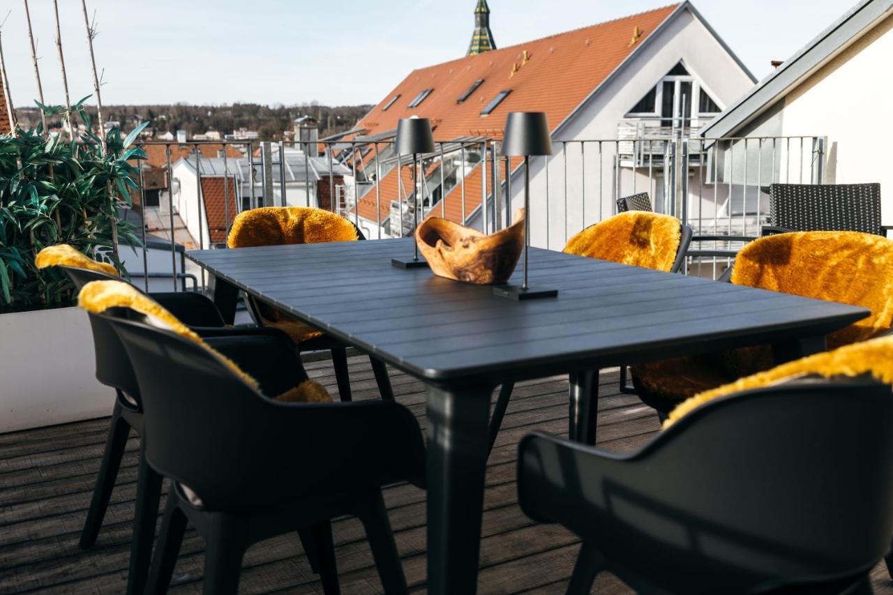 ラーベンスブルクHeimatel - Luxury Penthouse Loftアパートメント エクステリア 写真