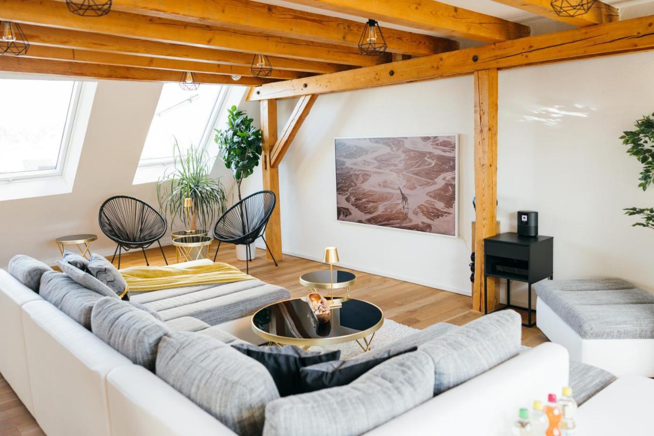 ラーベンスブルクHeimatel - Luxury Penthouse Loftアパートメント エクステリア 写真